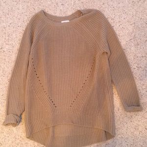 Tan Sienna Sky sweater!